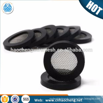 Wholesale stainless steel mesh strainer rubber shower garden hose washer filter screen